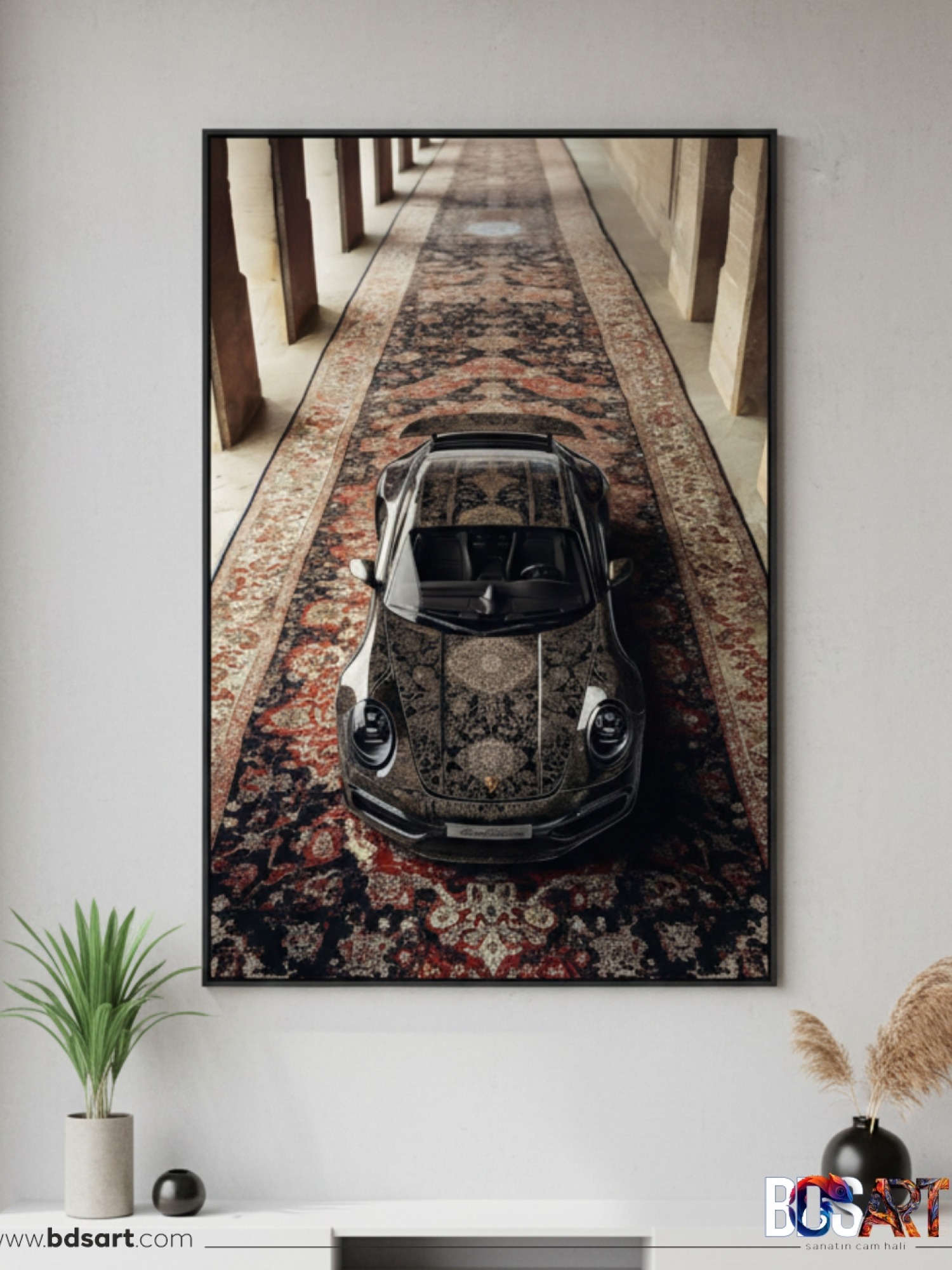 Modern Miras Cam Tablo